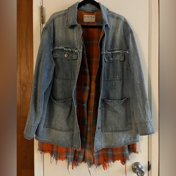 Free People Field Day Denim Jacket - Picture 2 of 8